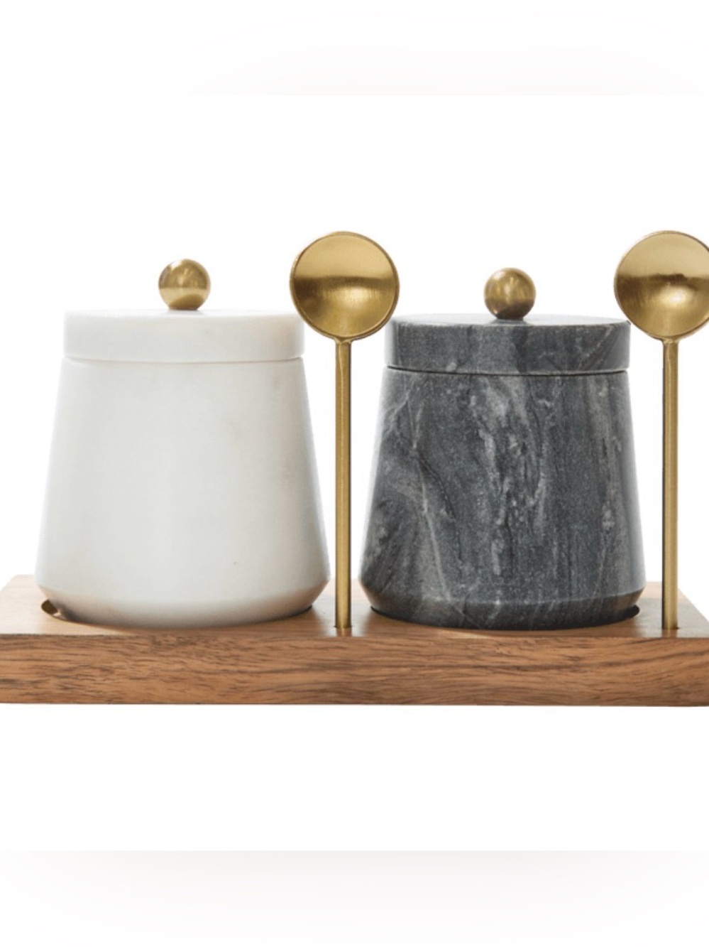 Cravings by Chrissy Teigen marble condiment set